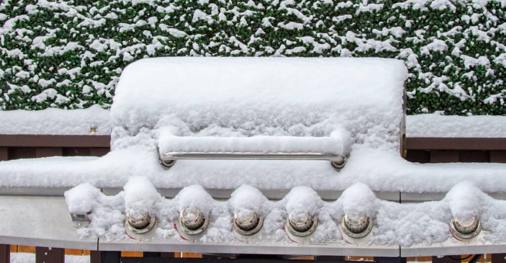 winterizing outdoor kitchen