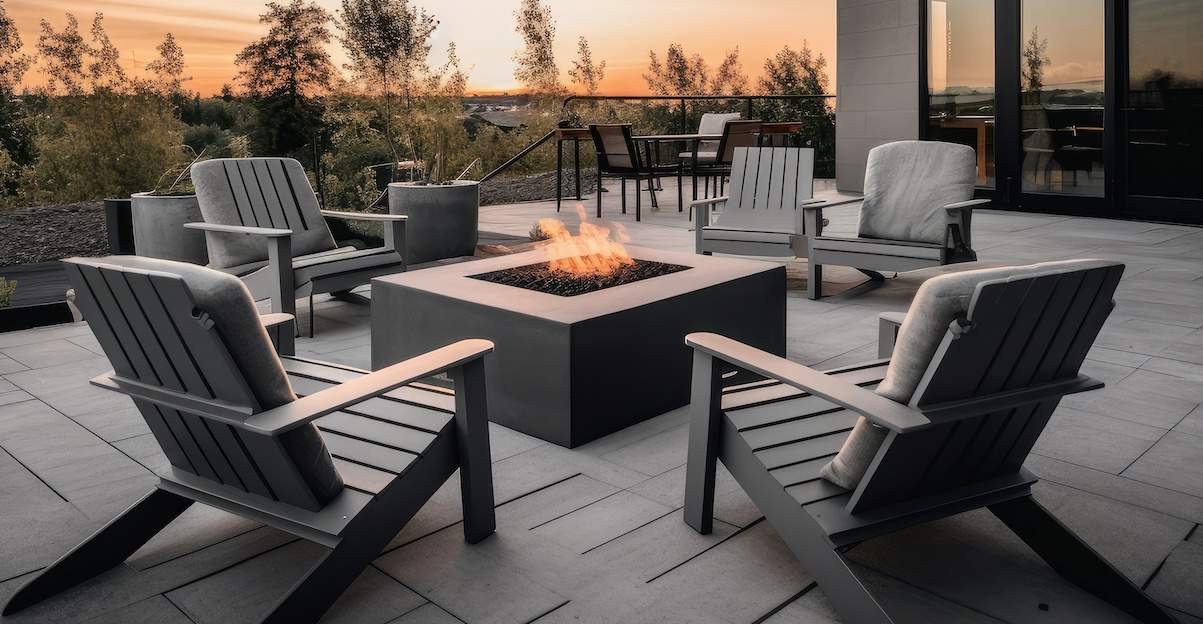 gas fire pit